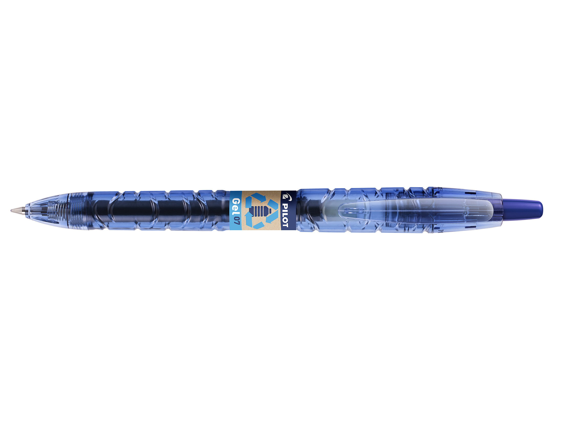 PILOT Gelschreiber „Bottle 2 Pen“ 07 (M) BeGreen Blau