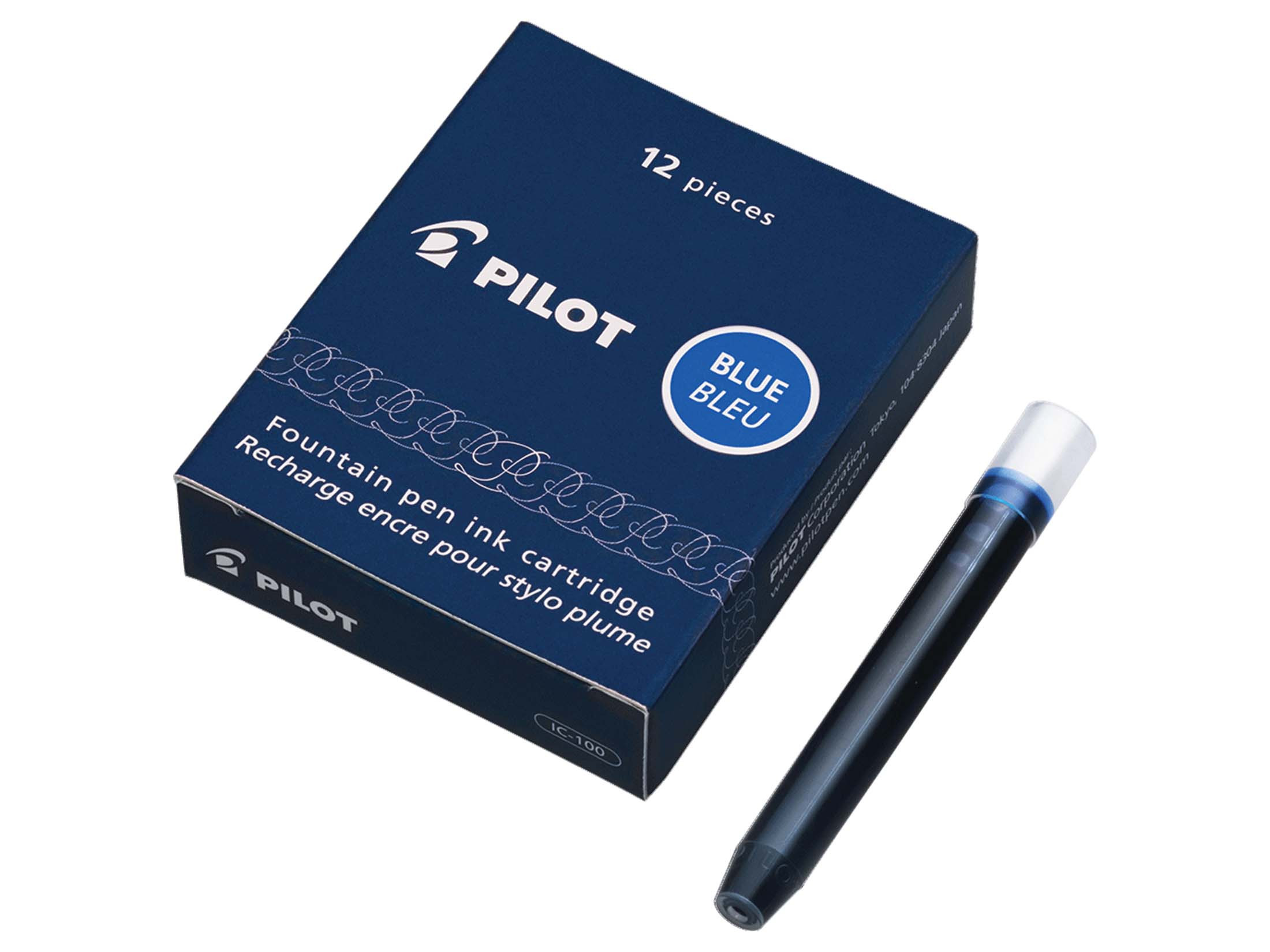 PILOT Tintenpatrone IC-100 12er Schachtel Blau