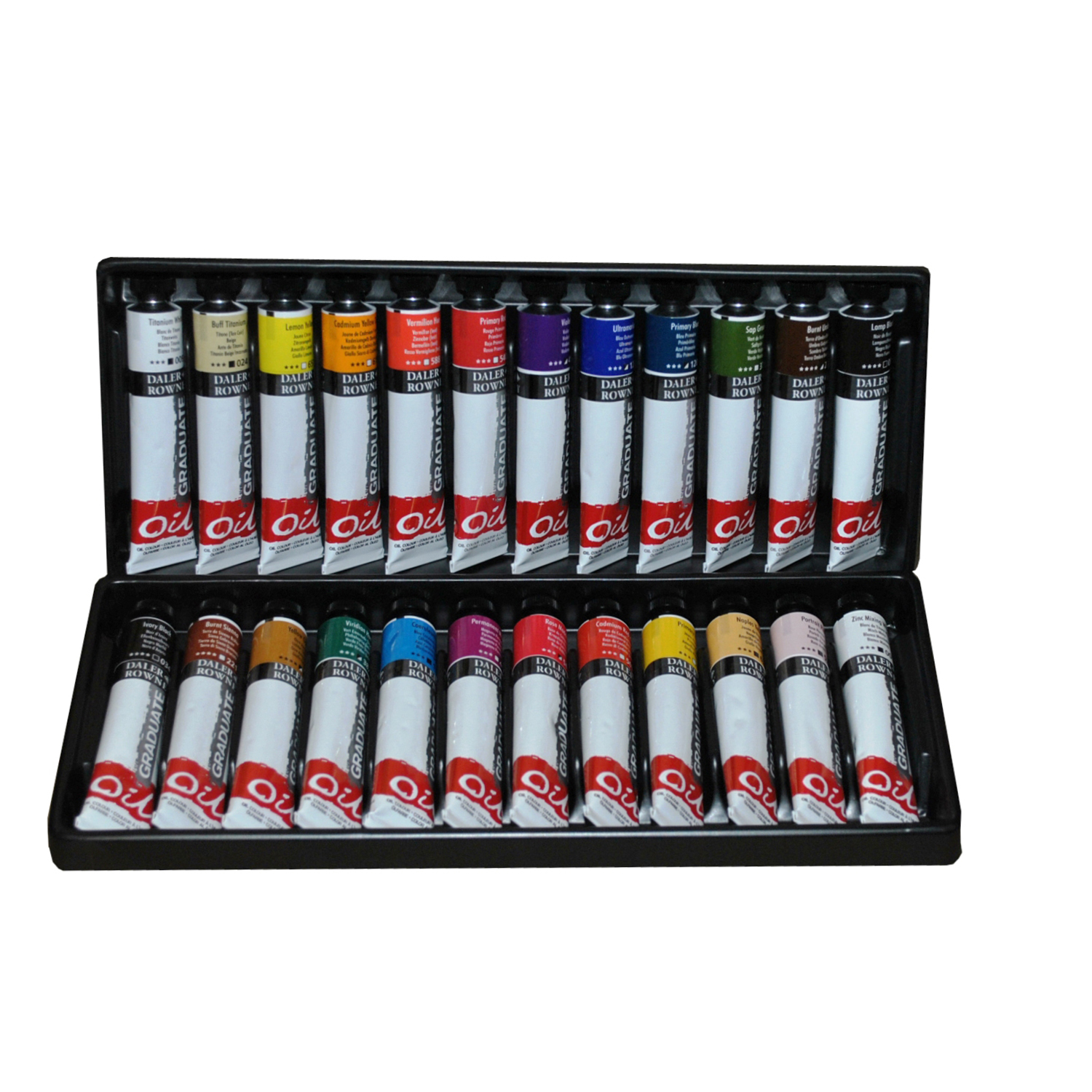 Daler Rowney GRADUATE Öl Farben-Set 24 x 22ml