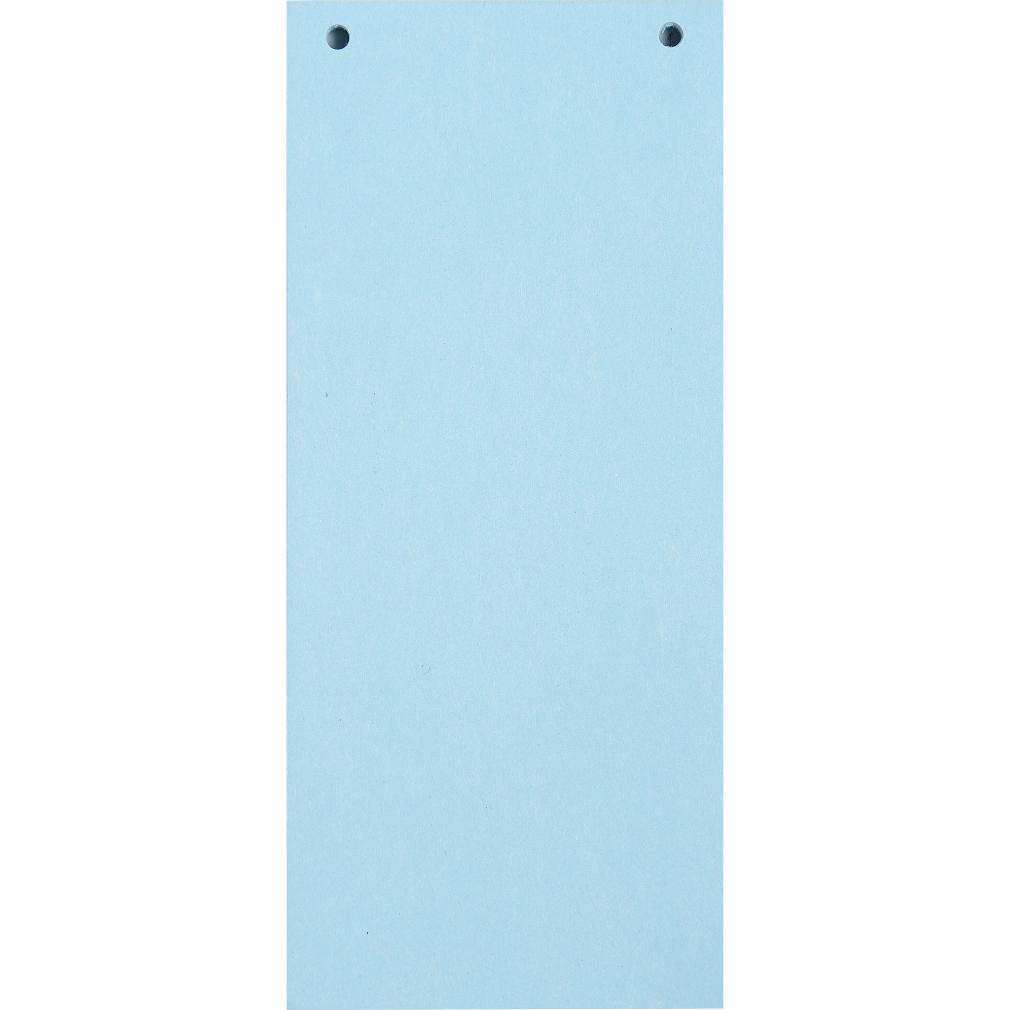 EXACOMPTA 100 Trennstreifen, 2-fach gelocht, Recyclingkarton 180g, einfarbig, 105x240mm, Forever - Hellblau