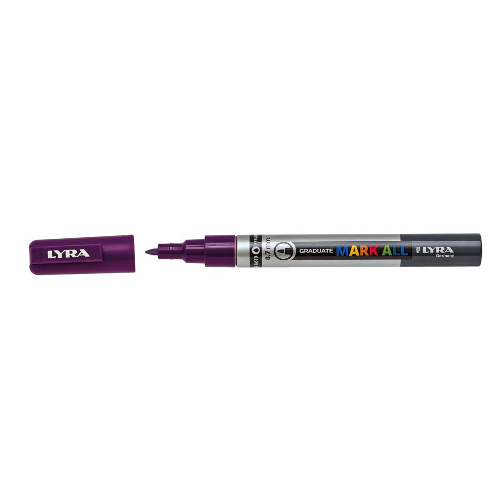 LYRA Graduate Mark All  0,7 mm (XS) Marker, Violett
