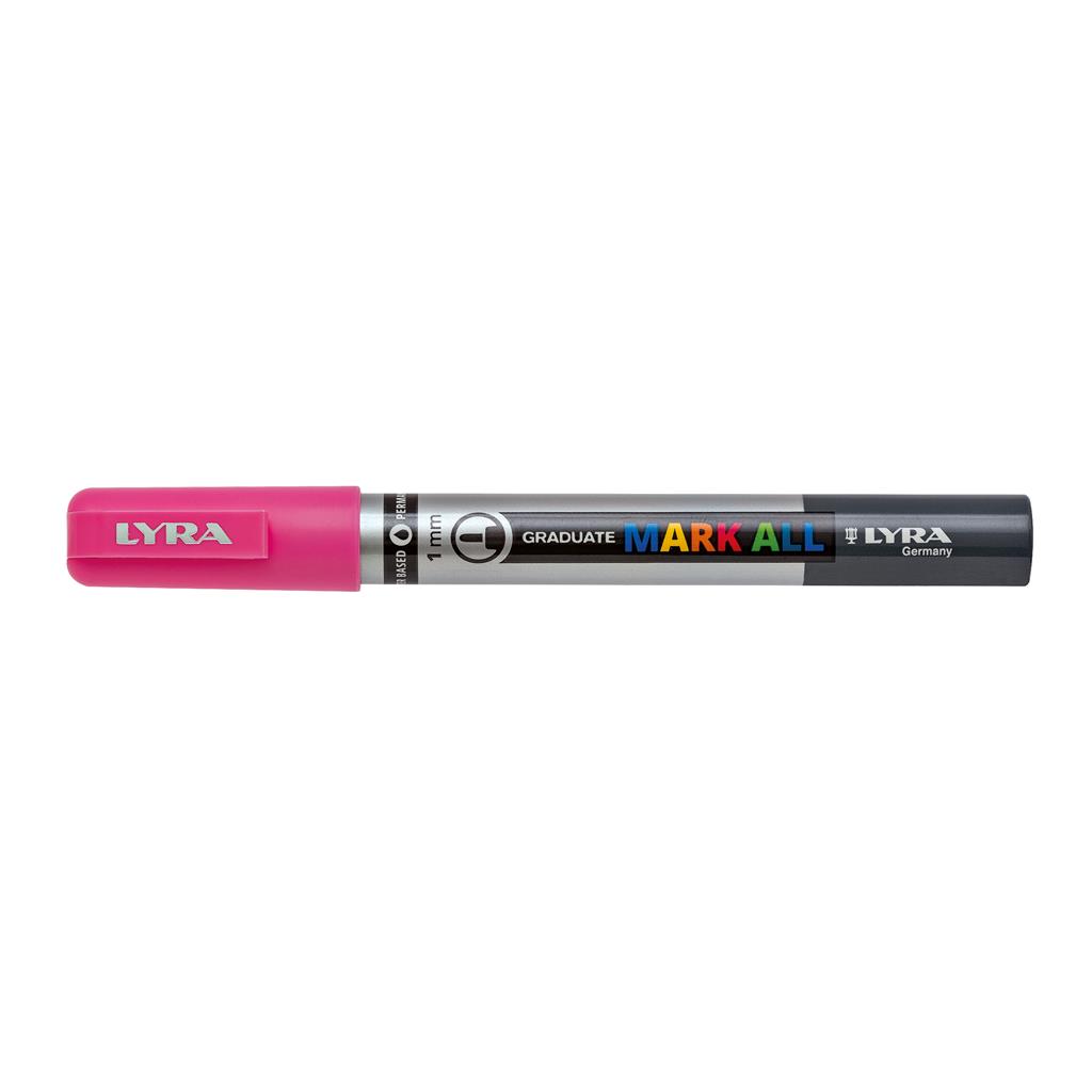 LYRA Graduate Mark All  1 mm (S) Marker, Rosa