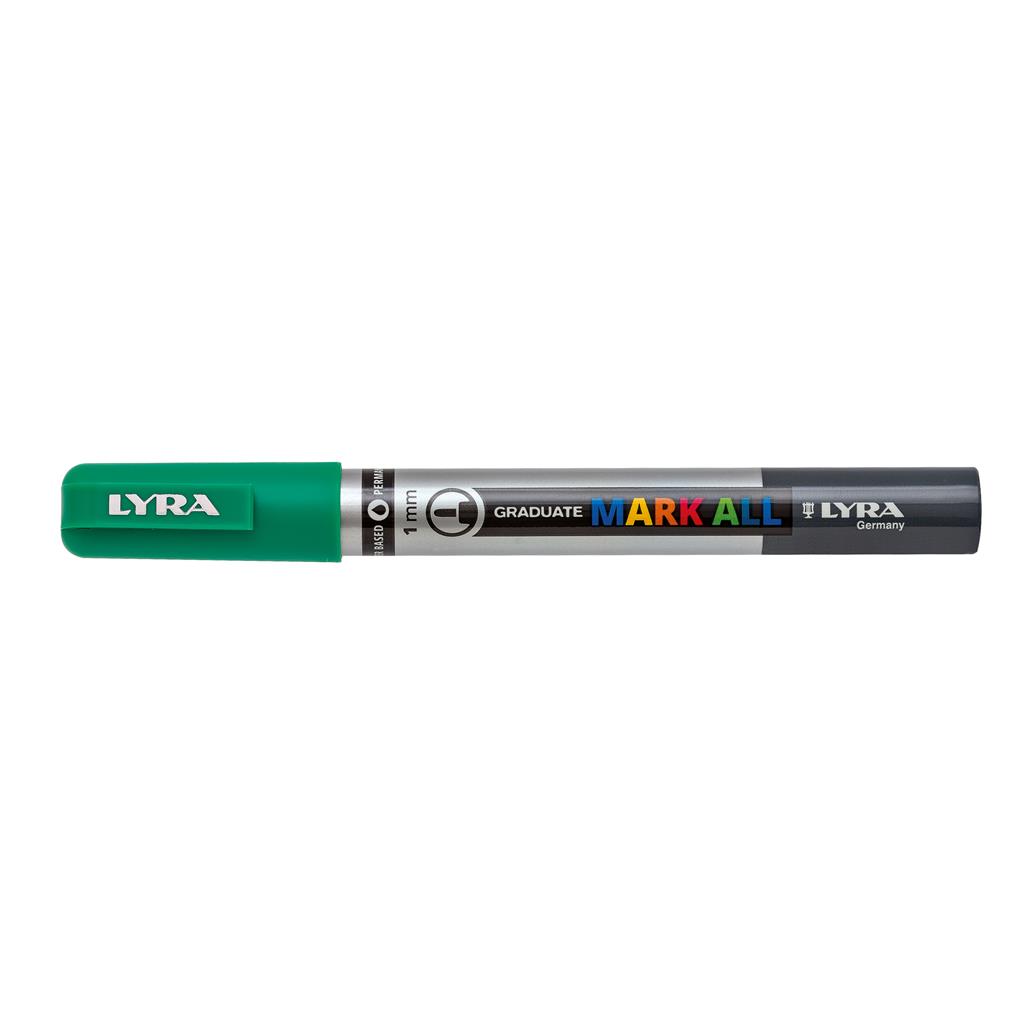 LYRA Graduate Mark All  1 mm (S) Marker, Smaragd