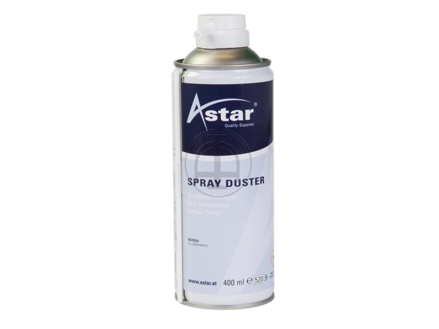 Astar Druckluft Spray, DRUCKGAS-REINIGER brennbar, 400 ml - AS31024