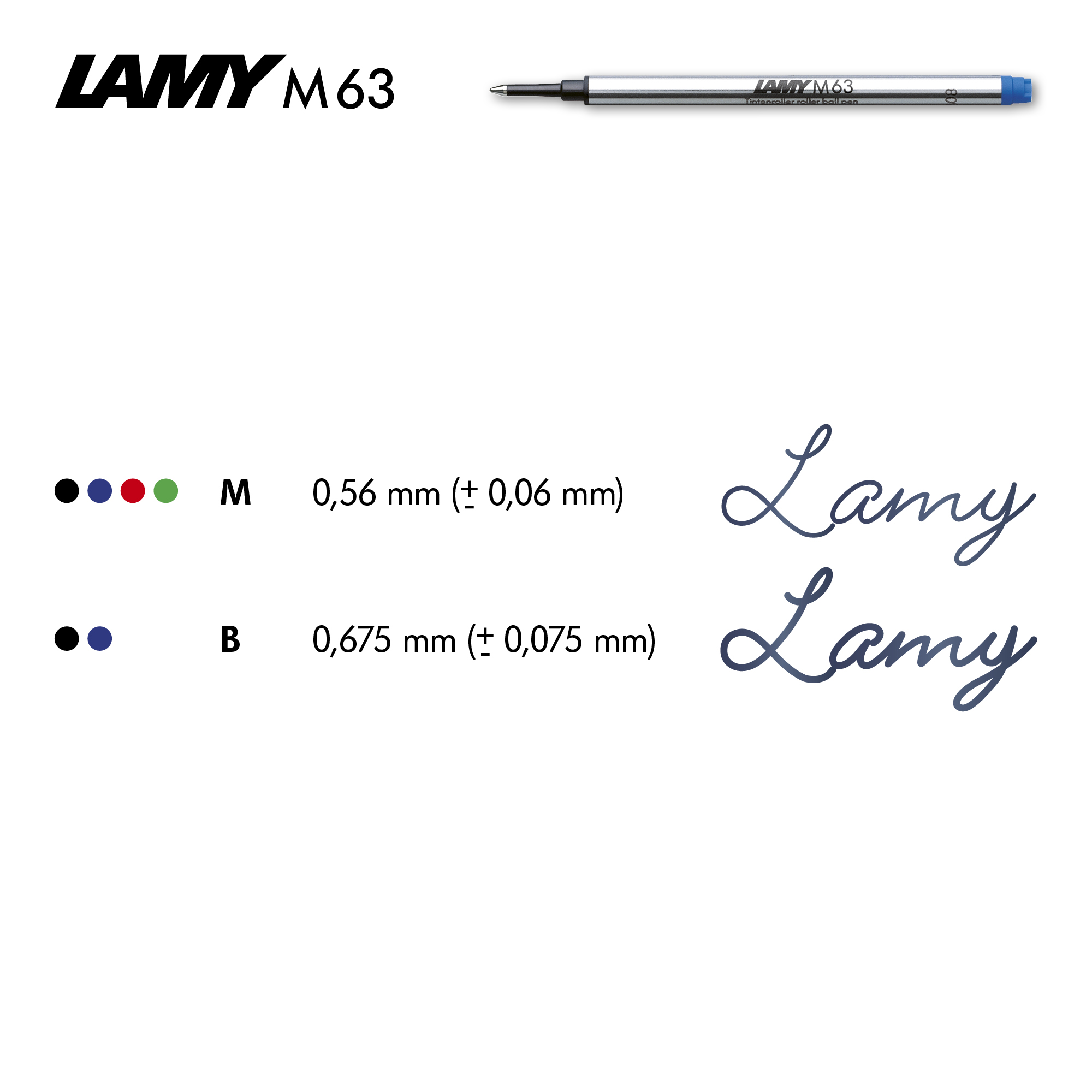 Lamy Tintenroller Mine M63